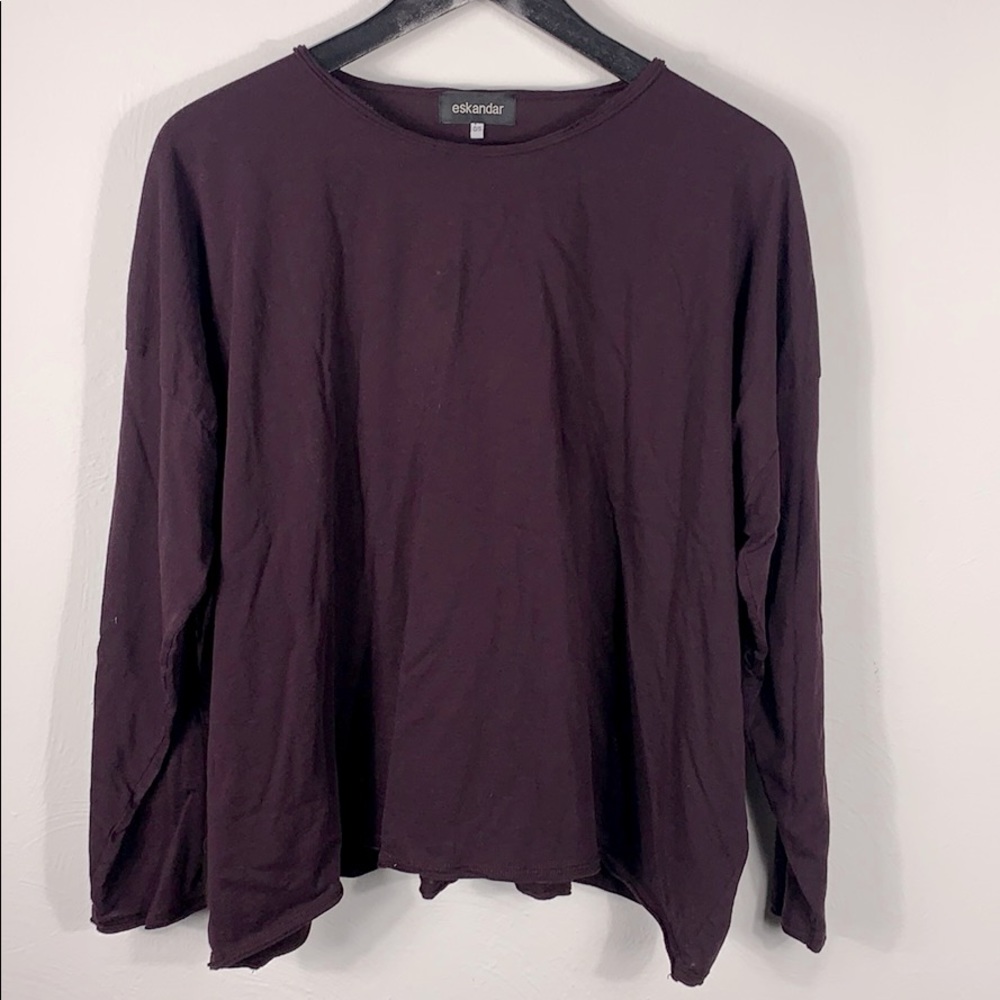 Eskandar Pima Cotton Long Sleeve Shirt